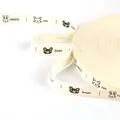 1.5cm printed cotton ribbon with cute rabbit cat and bear patterns for DIY hair accessories - Cartoon Animal Head Print Style (Style 16)