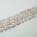 Tiras de cuentas de cuarzo rosa natural de alta calidad para la creación de joyas DIY. - Fragmentos de cuarzo rosa natural