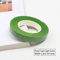 Hellgrünes Floristenband für DIY-Blumenhandwerk, 1,2 cm breit x 30 Yards Länge - Breite 1.2cm Länge 30 Yards / Hellgrün