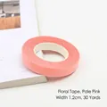 Rosa Blumenband für DIY künstliche Blumenstiele, 1,2 cm Breite - Breite 1.2cm Länge 30 Yards / Altrosa