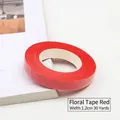 Rotes Blumenstiel-Wickelband 1,2 cm breit 30 Yards für die DIY-Kunstblumenherstellung - Breite 1.2cm Länge 30 Yards / Rot