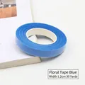Hochwertiges blaues Blumenband für DIY-Bastelarbeiten, 1,2 cm breit und 30 Meter lang - Breite 1.2cm Länge 30 Yards / Blau