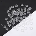 Transparante glazen schelpkralen voor het maken van mooie doe-het-zelf sieraden - Set van 20 Stuks / Helder Wit
