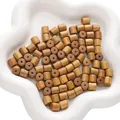 Natuurlijke houten tonkralen van 8x8mm voor doe-het-zelf sieraden en knutselwerk - Gouden Medicijn Sandelhout Kleur