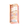 Coffret cadeau de ruban washi chat mignon pour autocollants décoratifs de scrapbooking - 5 Rouleaux / Animaux Mignons-Orange