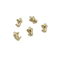 Set of 5 14k gold plated seahorse dragon pendants for DIY jewelry making accessories - #02 Style Dragon Pendant (1 Piece Pack)