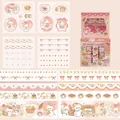 Cute orange puppy and bakery themed washi tape sticker gift box set for DIY journaling - Orange Series (XM-JD3176B) / Orange Dog