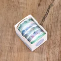 Set van 5 rollen aquarel washi-tape voor journaling en creatieve DIY scrapbooking - Aquarel Basis 1 / 5 Rollen