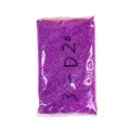 500g lila Bügelperlen Nachfüllpackung für kreative DIY-Handwerksprojekte und Basteln - 500g Packung (Ca. 50.000 Stk) / Dunkellila