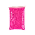 500g Großpackung leuchtend rosa Bügelperlen für kreatives DIY-Puzzle-Handwerk - 500g Packung (Ca. 50.000 Stk) / Fluoreszierendes Rosa