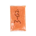 500g leuchtend orangefarbene Bügelperlen-Nachfüllpackung für kreative DIY-Handwerksprojekte - 500g Packung (Ca. 50.000 Stk) / Orange