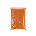 500g Packung orangefarbene Bügelperlen für kreatives DIY-Basteln und Schmuck - 500g Packung (Ca. 50.000 Stk) / Orange