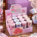 Vintage rose floral PET specialty oil tape set for journaling scrapbooking and decoration - Rose Appointment