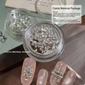 Nagelkunst DIY materiaalpakket kasteelthema met zirkoon strass-steentjes en kralen - Kasteel Materiaal Kit (zqsp1069-) / Kasteel Materiaal Kit