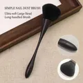 Pennello per polvere unghie a manico lungo con setole nere super morbide e sottili - Pennello per Polvere Stile Vintage