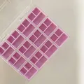 Professionele roze opbergdoos voor nail art materiaal met vele vakken en deksel - 1-in-3 Specificatie / Roze