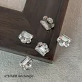 Hochwertiger 6x10mm rechteckiger funkelnder Kristall-Nagelkunst-Strass für DIY-Nägel - Langes Rechteck 6*10