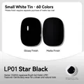 Professional Japanese potted nail gel polish LP01 interstellar black glossy and matte effect - Starry Black (LP01)