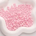 Mooie roze 8x5mm acryl pindakralen voor DIY sieraden maken en creatief handwerk - 8x5mm / 50 Stuks/Verpakking / Roze