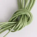 Premium 1-2mm green Korean wax cord for DIY jewelry making and handmade weaving - 1mm 15m/Pack / Army Green