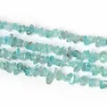 Natürliche hellblaue unregelmäßige 3-5 mm Bruchsteinperlen für DIY-Schmuckherstellung - 3-5mm Durchmesser / Lepidolith / 80cm Strang