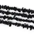 3-5mm unregelmäßige dunkelblaue Goldstein-Splitter für DIY-Schmuckherstellung und Zubehör - 3-5mm Durchmesser / Blauer Sandstein / 80cm Strang