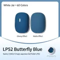Professional LP52 Butterfly Blue nail gel polish with glossy and matte finish visual effects - Butterfly Wing Blue (LP52)