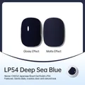 Deep sea blue LP54 Japanese canned gel polish with glossy and matte finish effects - Deep Sea Blue (LP54)