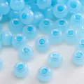 Sky blue round glass seed beads for DIY handmade jewelry bracelets and necklaces - Style #07