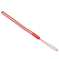 Langlebiges rotes Flüssigsilikon-Telefonband und Schlüsselanhänger für DIY-Schmuckzubehör - 1 Stück / Rot