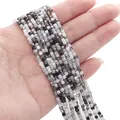 2mm faceted glass cube beads in mixed monochrome tones for DIY jewelry making - 2mm (Approx. 180 Pcs/Strand) / Starry River