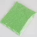 Large pack of light green foam beads for children DIY crafts and gift box filler material - Approx. 8000 Pieces / 2-4mm / Green