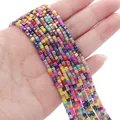 2mm faceted multicolor square glass beads for DIY handmade bracelet and necklace jewelry - 2mm (Approx. 180 Pcs/Strand) / Butterfly Dance In Mist