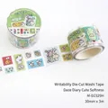 Cute Daze Diary series writeable die-cut masking tape for DIY scrapbooking 30mm x 3m - 30mm x 3m / Softie Cutie