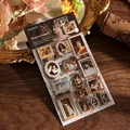 Adesivi 3D in rilievo con dipinti ad olio classici per decorazione creativa DIY - 2 Fogli / Vecchi Sogni nella Pittura