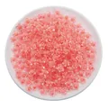 Translucent pink star-shaped acrylic beads for handmade DIY jewelry making crafts - Transparent Star Style / 30g/Pack (Approx. 83pcs) / Pale Green