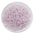Light purple frosted flower shaped acrylic beads for handmade DIY jewelry making - Frosted Star Style / Approx. 83 Pcs (30g/Pack) / Purple