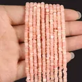 Detalle de hilos de cuentas de disco de concha rosa de 3 mm para hacer joyas DIY - 3mm (Longitud 37-38cm) / Rosa
