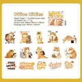 Niedliche Katzen Washi-Sticker Arbeits-Tagebuch Serie für DIY-Journal, 15er Pack - 15 Stück / Arbeitsplatz Miauen