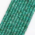 6x3mm green turquoise stone spacer beads for DIY jewelry making - Approx 115 Pieces (6x3mm) / Grass Green Imperial Jasper Spacer