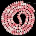 5x8mm (Approximately 148 Pieces) / Pink White Cracked Crystal