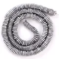 Grey metallic hematite square spacer beads for DIY jewelry making and craft accessories - Triangle Spacer / 6mm / Matte Silver