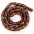 Bronze electroplated hematite flat rectangular spacer beads for DIY jewelry making strand - Triangle Spacer / 6mm / Matte Antique Copper