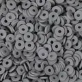 Cuentas heishi planas de arcilla gris para hacer joyas de bricolaje y manualidades creativas - Gris (Estilo 28) / 6mm