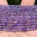Faceted natural purple amethyst beads in 2mm 3mm and 4mm sizes for DIY jewelry - 2mm Approx 170 Pieces / Purple Zirconia
