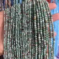 Strands of faceted natural green aventurine beads in 2mm 3mm 4mm sizes for DIY jewelry - 2mm (approx 170pcs) / Chrysocolla