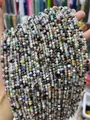 Faceted multicolored 2mm natural stone beads for DIY jewelry making accessories - 2mm Approx 170 Pieces / Faceted Mixed Stones