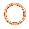 High quality rose gold open jump ring for DIY jewelry making and connector accessories. - 1.0*14mm / KC Gold