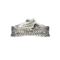 Detailed vintage punk style dragon wing ring with a textured antique silver finish - Size 7 / Wing / Antique Silver