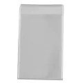 Transparent clear self-sealing plastic packaging bag for jewelry and card storage - OPP Bags Only (No Hole) / 100 Pieces/Pack (7x12CM) / Clear